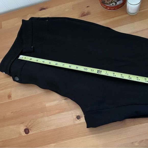 DKNY Jeans Brand Black Ponte Pants With Back Pockets Size 2X - Picture 9 of 10